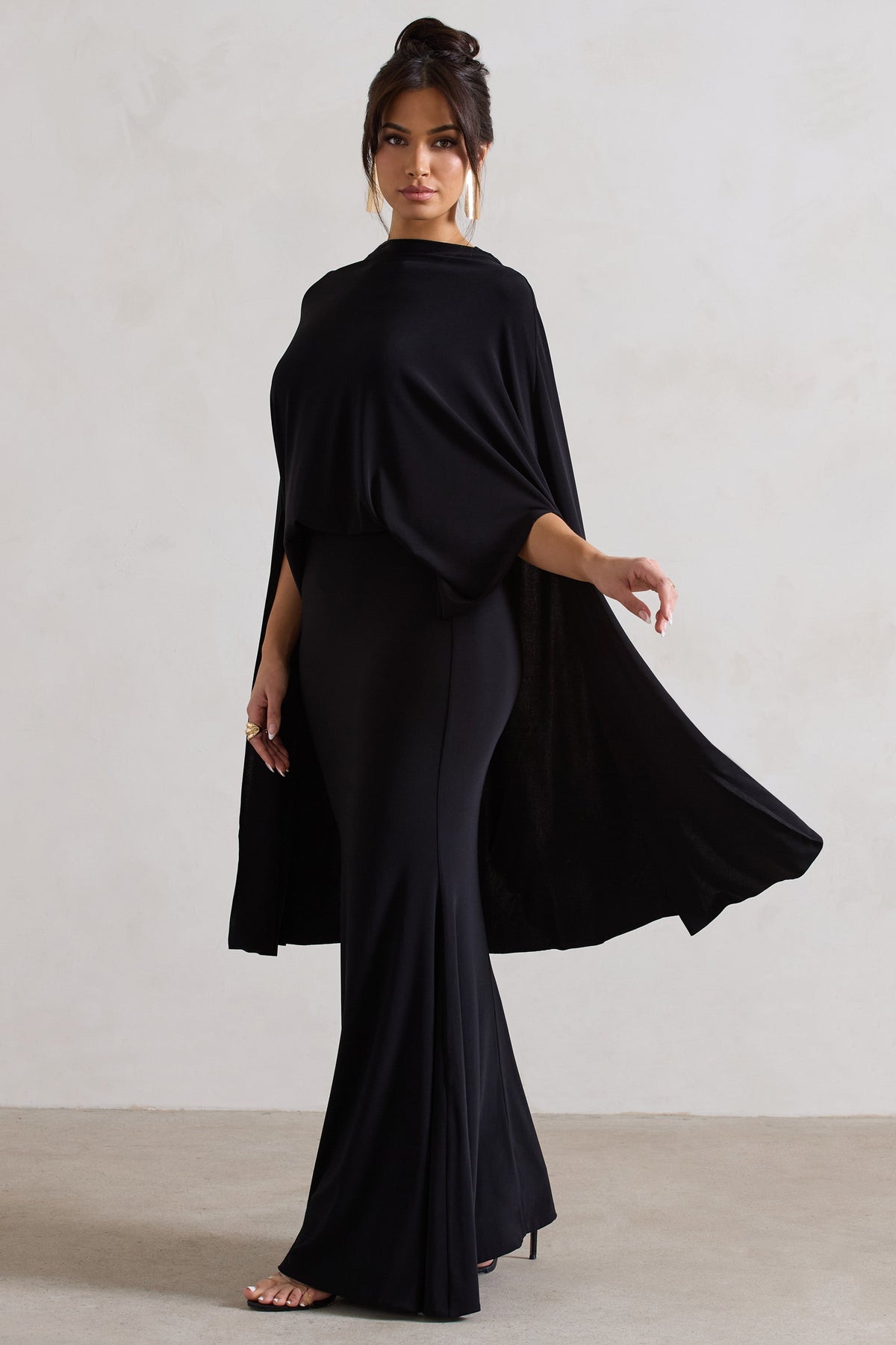 Bastet Noir | Black Cape Dress | ourCommonplace